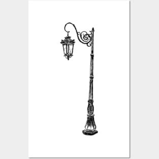 Street Lamp image Posters and Art